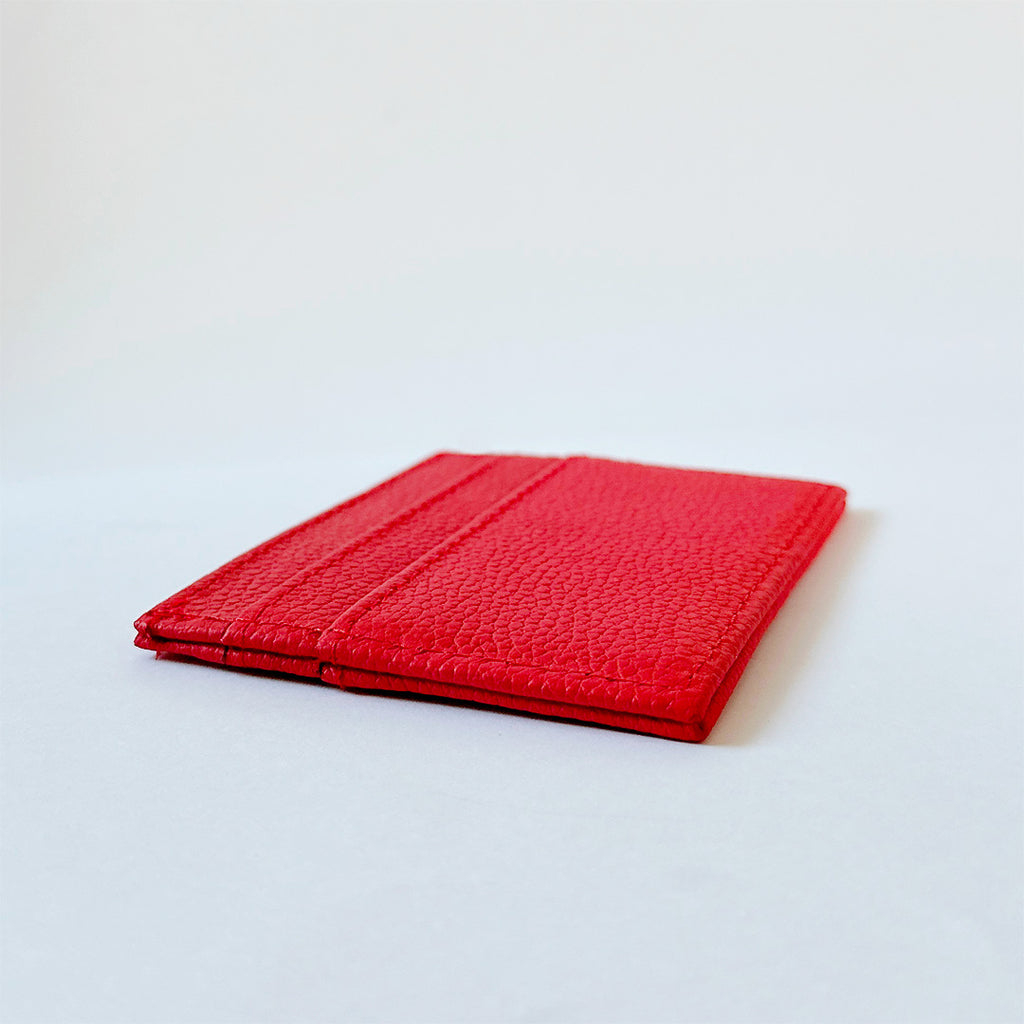 Tarjetero rojo Amore