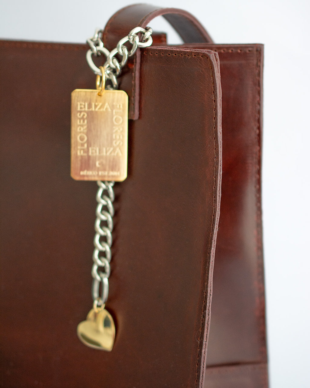 Emma Corazón Tumbaga Burgundy