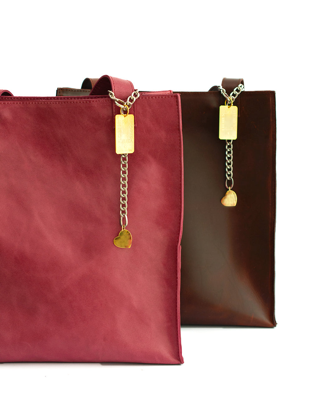 Emma Corazón Tumbaga Burgundy