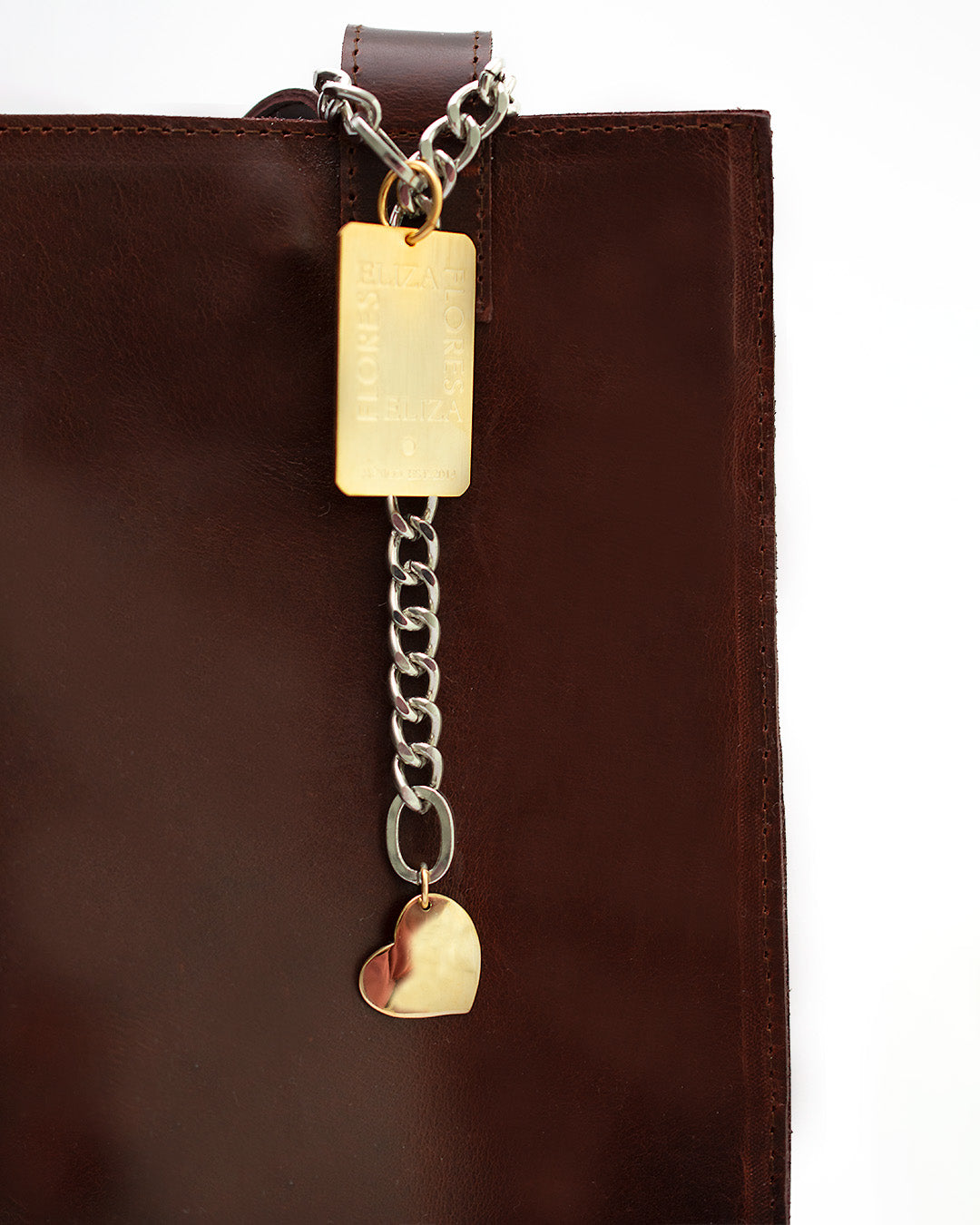 Emma Corazón Tumbaga Burgundy